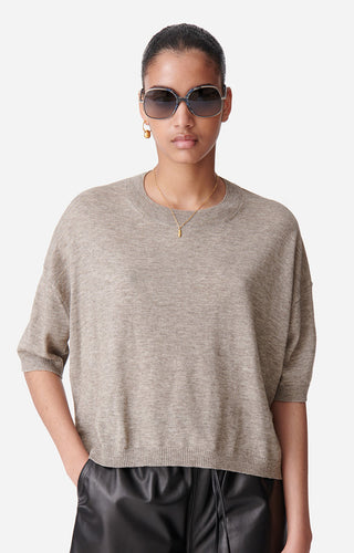 Vanessa bruno Pull Deliah en Laine Taupe