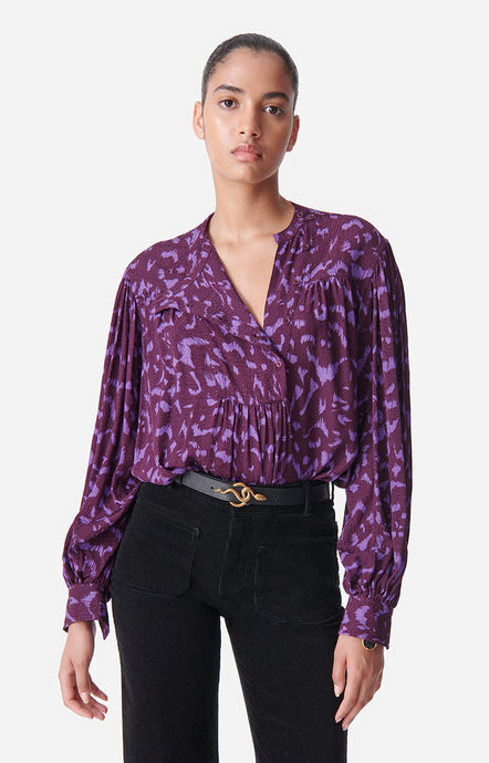 Vanessa bruno Blouse Delaide Violet