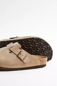 Birkenstock Sandales Boston Etroite Huile Tobacco Brown