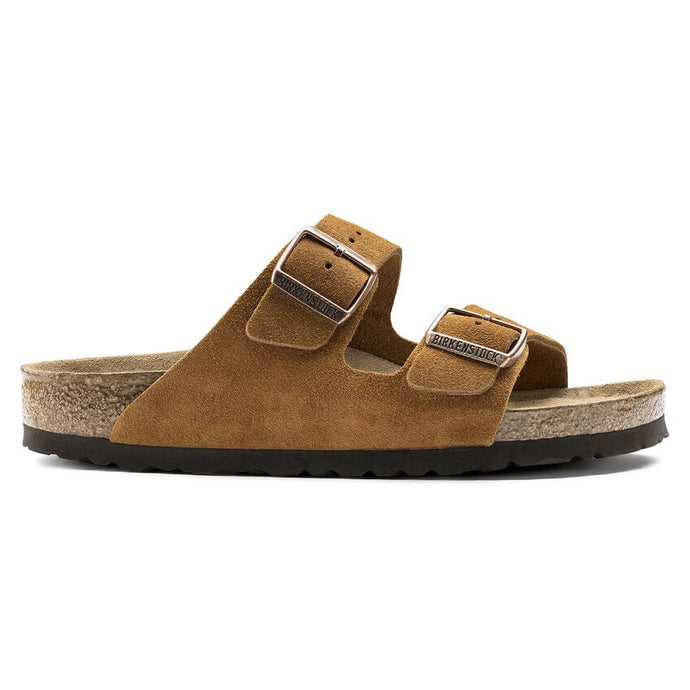 Birkenstock Sandales Arizona Etroite Suede Mink