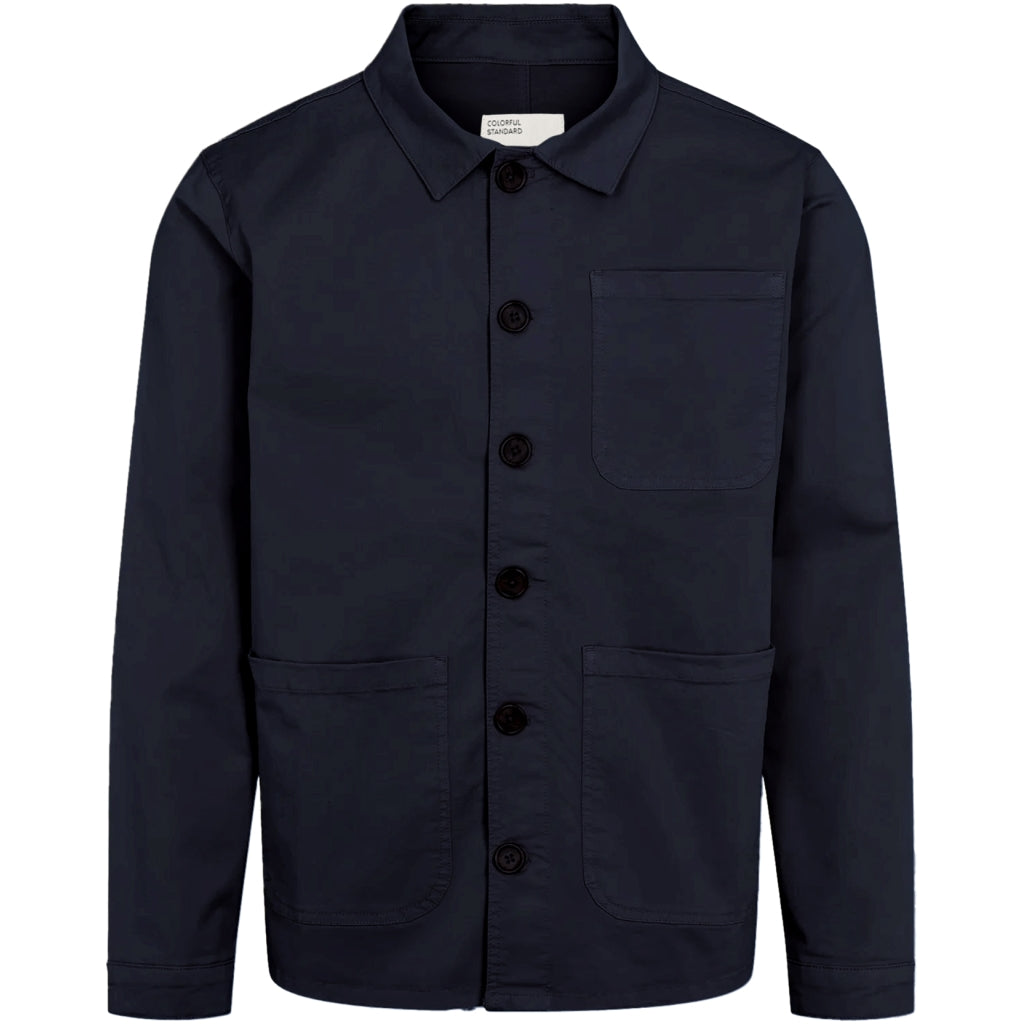 Colorful Standard Veste Workwear Navy Blue