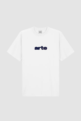 Arte T-Shirt à Broderie Blur Blanc