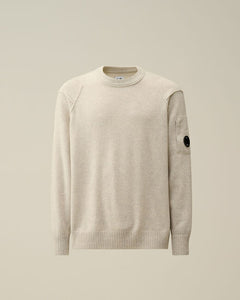 C.P. Company Pull en Laine Off White