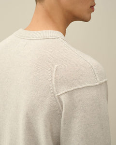 C.P. Company Pull en Laine Off White