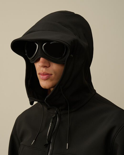 C.P. Company Veste Goggle Shell R Imperméable Black