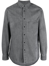 Charger l&#39;image dans la galerie, Isabel Marant Chemise Denim Lako Dark Grey