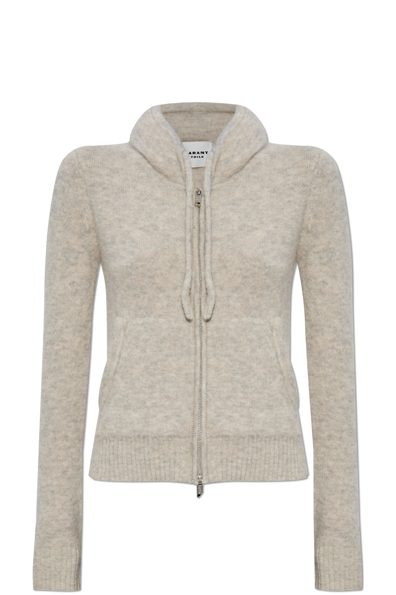 Isabel Marant Etoile Cardigan Milly en Alpaga Sand