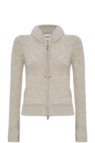 Isabel Marant Etoile Cardigan Milly en Alpaga Sand