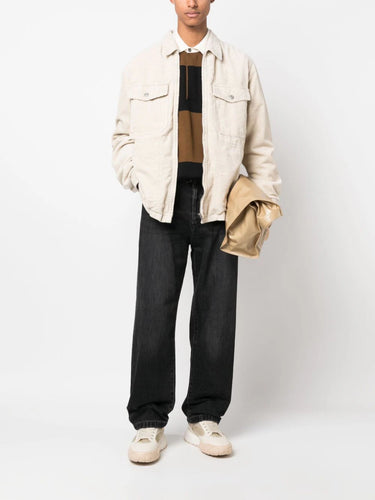 Isabel Marant Veste Rozene en Velours Beige