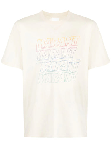 Isabel Marant T-shirt Hugo Ecru