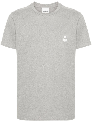 Isabel Marant T-shirt Zafferh Logo Grey