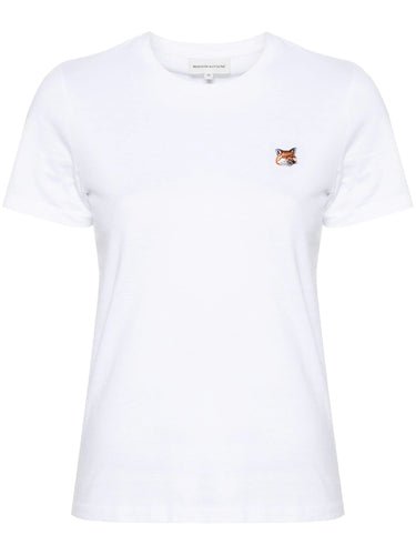 Maison Kitsuné T-shirt Fox head Patch White