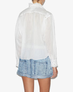 Isabel Marant Etoile Blouse Pamiala White