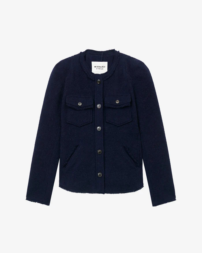 Isabel Marant Etoile Veste Nelly Midnight