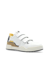 Charger l&#39;image dans la galerie, Isabel Marant Baskets Emreeh Velcro en Cuir Yellow