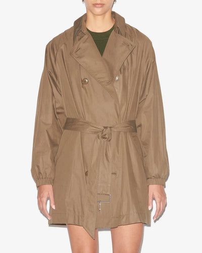 Isabel Marant Etoile Trench Carlota Khaki