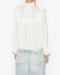 Isabel Marant Etoile Blouse Jatedy White