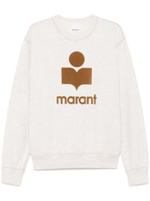 Charger l&#39;image dans la galerie, Isabel Marant Sweatshirt Mikoy Ecru Camel