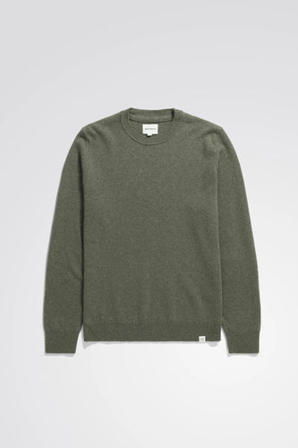 Norse Projects Pull Sigfred Merino Lambswool Ivy Green