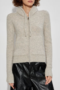 Isabel Marant Etoile Cardigan Milly en Alpaga Sand