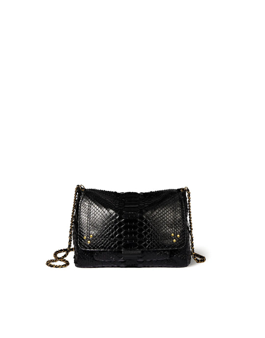 Jerome Dreyfuss Sac Lulu M Python Noir