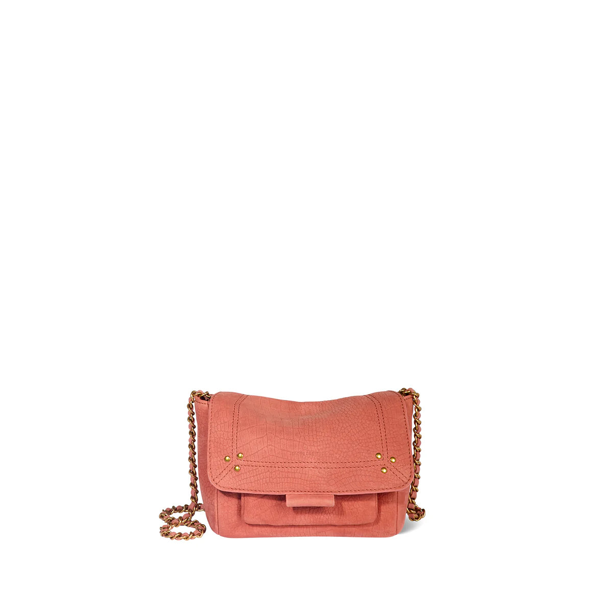 Jerome Dreyfuss Sac Lulu S Imprimé Croco Terracotta