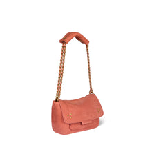 Charger l&#39;image dans la galerie, Jerome Dreyfuss Sac Lulu S Imprimé Croco Terracotta