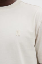 Charger l&#39;image dans la galerie, Norse Projects T-shirt Johannes N Logo Lucid White