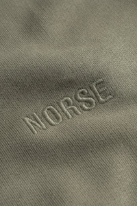 Norse Projects Sweatshirt Ketel Organic NORSE Logo Sediment Green