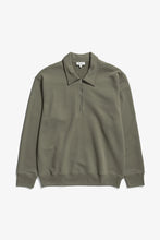 Charger l&#39;image dans la galerie, Norse Projects Sweatshirt Ketel Organic NORSE Logo Sediment Green