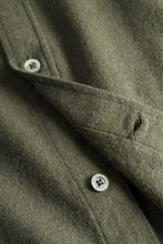 Charger l&#39;image dans la galerie, Norse Projects Chemise Osvald Organic Flannel Sitka Green