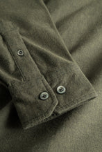 Charger l&#39;image dans la galerie, Norse Projects Chemise Osvald Organic Flannel Sitka Green