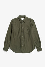 Charger l&#39;image dans la galerie, Norse Projects Chemise Osvald Organic Flannel Sitka Green