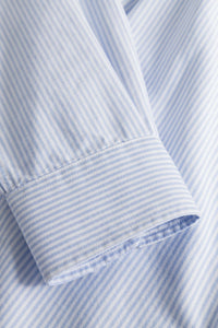 Norse Projects Chemise Standard Oxford Pale Blue Stripe