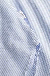 Norse Projects Chemise Standard Oxford Pale Blue Stripe