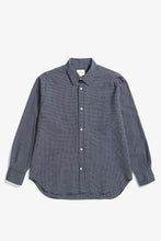 Charger l&#39;image dans la galerie, Norse Projects Chemise MO Check Oversized Dark Navy