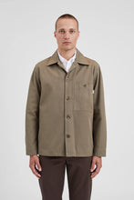 Charger l&#39;image dans la galerie, Norse Projects Veste Norse Standard Twill Overshirt Sediment Green