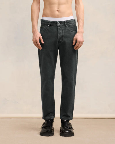 AMI Jean Coupe Tapered Noir