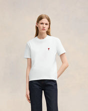 Charger l&#39;image dans la galerie, AMI Femme T-shirt Ami de Coeur Blanc