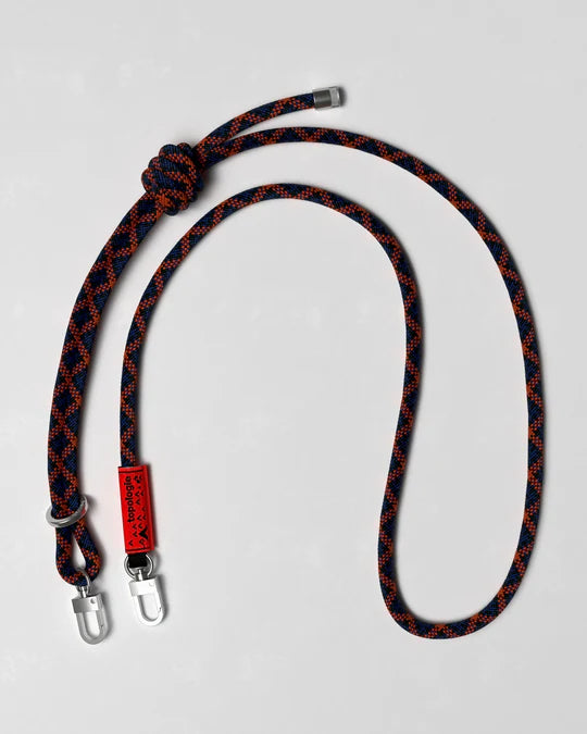 Topologie Cordon 8.0mm Rope Strap Orange Navy