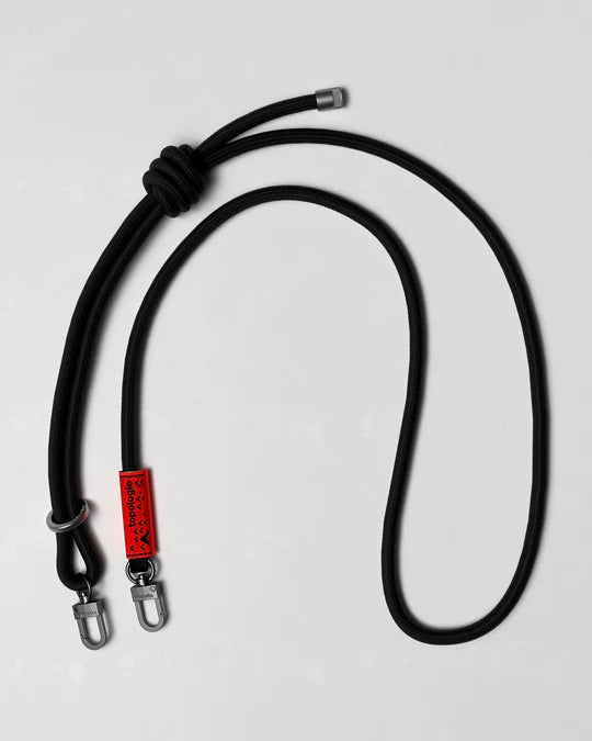 Topologie Cordon 8.0mm Rope Strap Black Solid