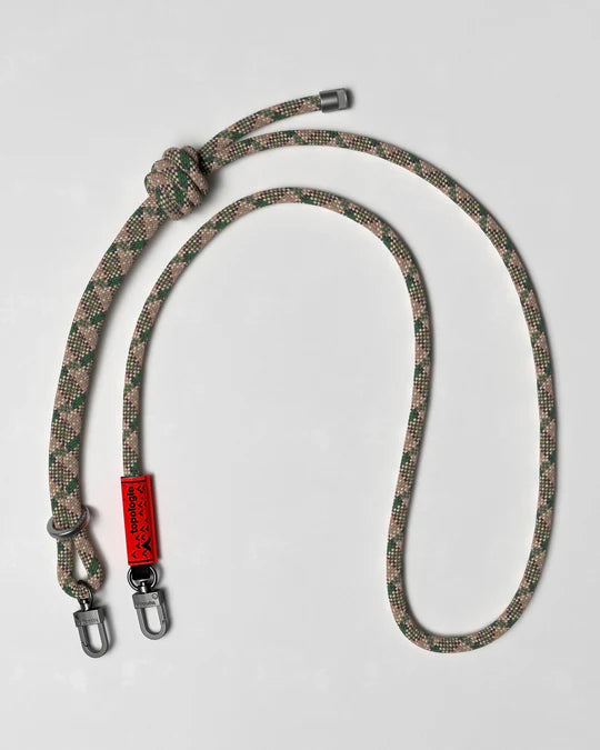 Topologie Cordon 8.0mm Rope Strap Brown Camouflage