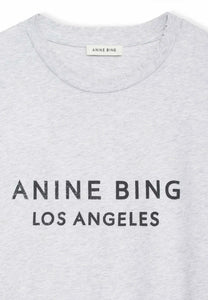 Anine Bing T-shirt Myers Heather Grey