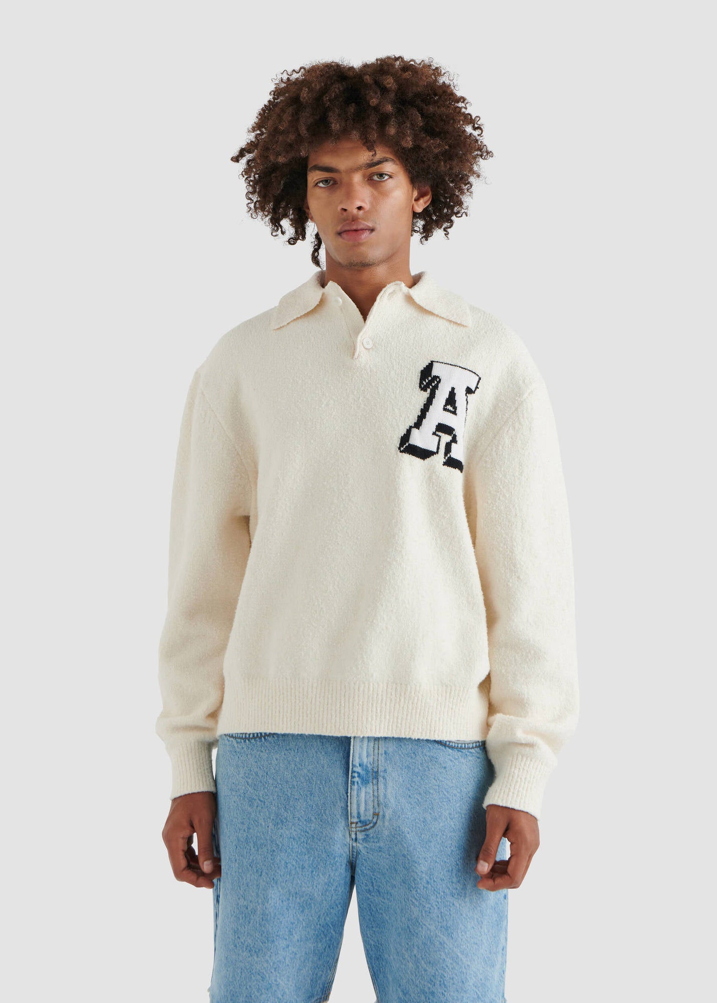 Axel Arigato Sweater Team Polo Off White