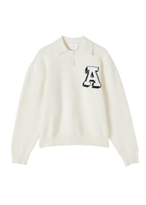 Axel Arigato Sweater Team Polo Off White