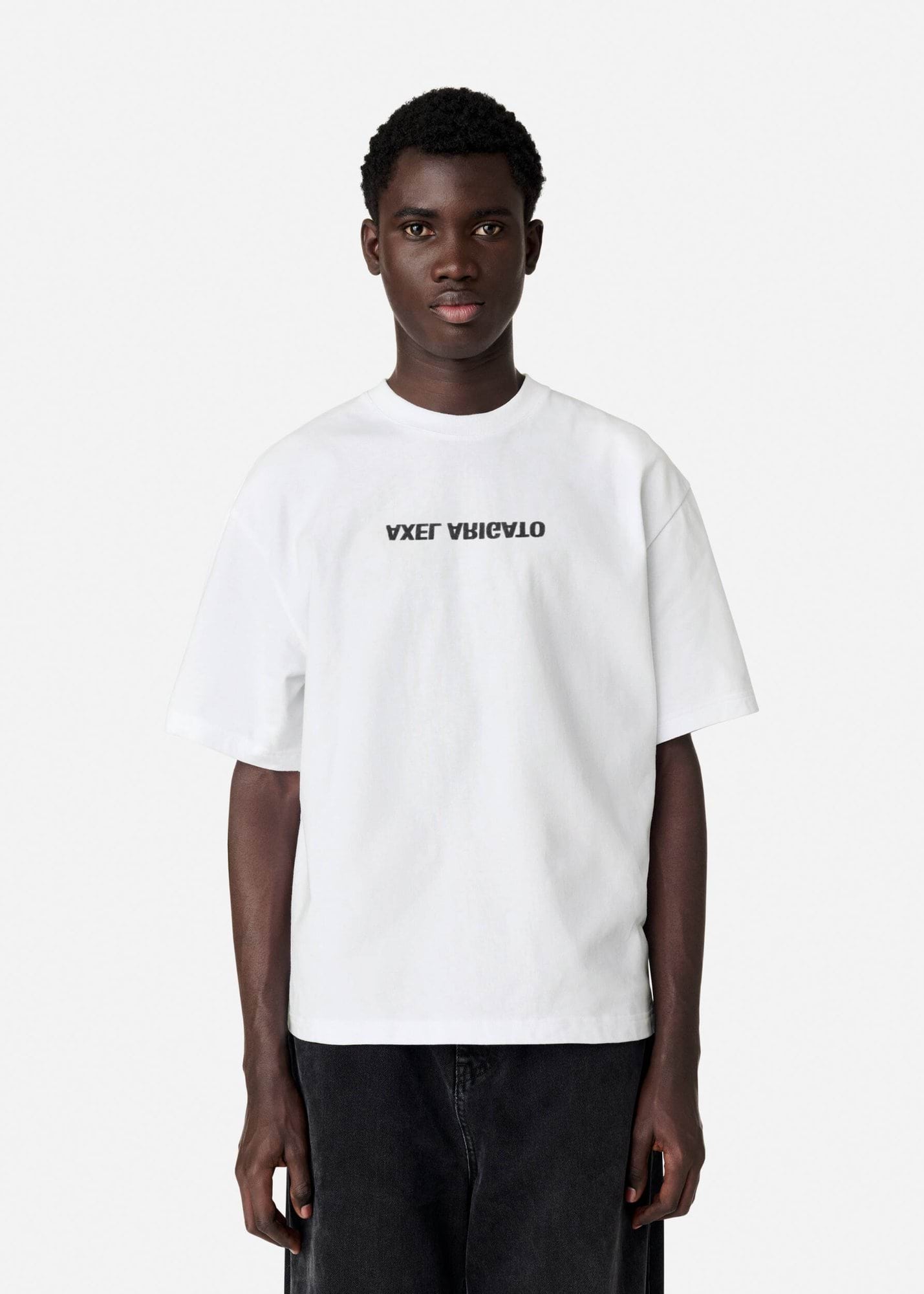 Axel Arigato T-shirt Distort Washed White