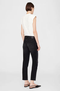 Anine Bing Jean Nix Iron Black