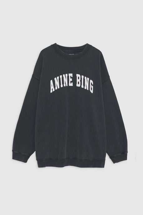 Anine Bing Sweatshirt Tyler Washed Black