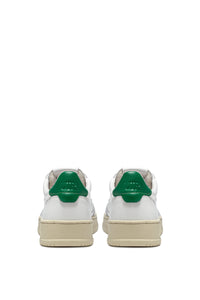 Autry Sneakers Medalist 01 Low Leather White Green LL20