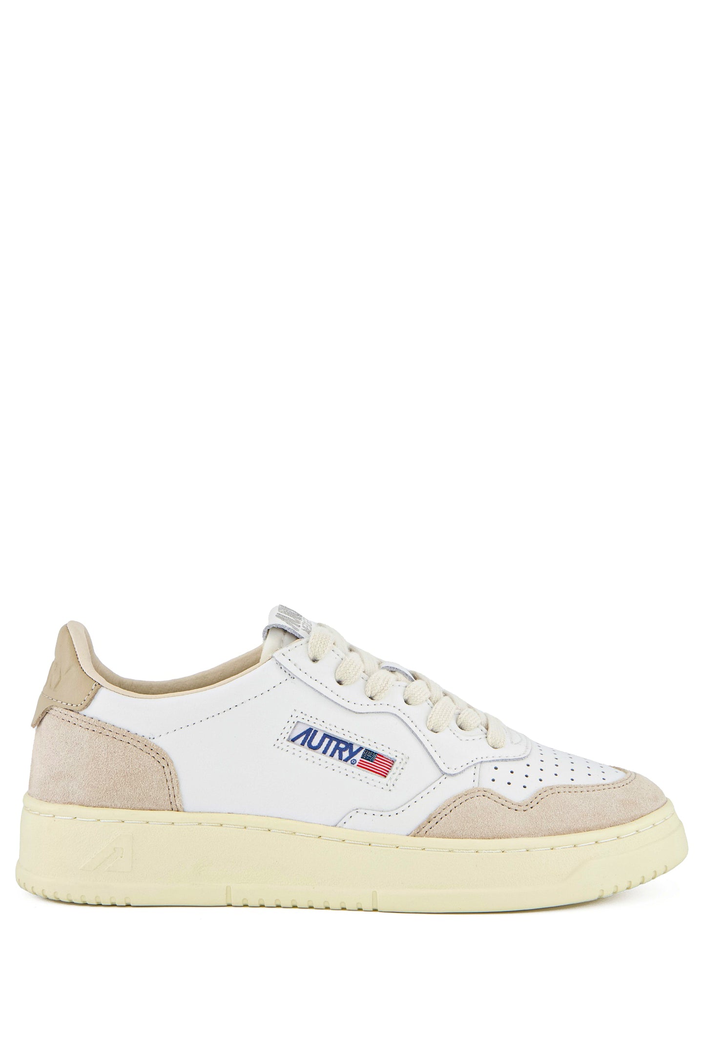 Autry Sneakers Medalist 01 Low Suede White Pepper LS58